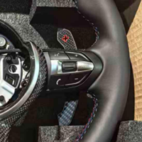 Volant de voiture en cuir très vendu pour BMW F02 F20 F21 F22 F23 E90 328i F10 F30 E92 E87 E92 M3 X5 E70 X6 E71 E82 F11 F01