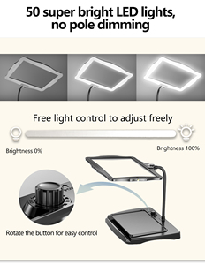 <span class=keywords><strong>Loupe</strong></span> de bureau LED à écran horizontal commutable HD anti-vertige pour l'aide aux personnes malvoyantes - Product Image 4