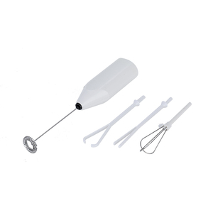 Nouveau design, batteur à œufs électrique de haute qualité, mousseur à lait sans fil avec support noir - Product Image 4