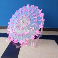 Parapluie en soie chinoise fait main 2026, style classique pour la danse, parasol pour la photographie de mariage, décoration de plafond en bambou, style publicitaire