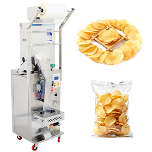 Machine <span class=keywords><strong>de</strong></span> remplissage et d'emballage automatique haut <span class=keywords><strong>de</strong></span> gamme pour chips <span class=keywords><strong>de</strong></span> <span class=keywords><strong>tomates</strong></span> et bananes, sacs plastique/papier 1-500g, 10-30 sacs/min, moteur, livraison rapide - Product Image 1