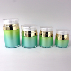 Envase de Lujo con Degradado de Color, 15ml 30ml 50ml 100ml, Frasco de Crema al Vacío con Bomba sin Aire para Envasado de Cosméticos - Product Image 3