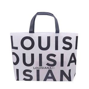 Custom Logo Printed Non-Woven Gift Tote Bag Promotional Grocery Shopping Bag