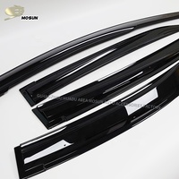 Protector de Ventana PMMA Contra Sol y Lluvia, Visera de Ventana con Protección Contra la Lluvia, Deflector de Ventana, Parasol para Toyota Corolla E170 2013-2018