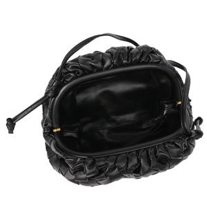 Nuevo Bolso de Hombro de Piel Suave Tejida, Clutch Diagonal de Alta Gama, Popular Bolso de Mujer de Piel Vacuna, de Poliéster, Moderno y Casual - Product Image 6