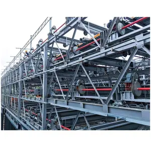 Low Cost Prefabricated Designed Steel Structure Building Steel Warehouse For Big Car Parking