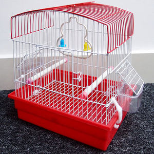 Toptan büyük çelik tel kafes Coop Pet katlanabilir kuş kafesi çatı ve yiyecek kasesi kupası tel kafes kuş papağan - Product Image 3