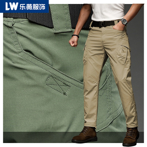 Pantalons décontractés pour hommes sur mesure pour usage tactique, <span class=keywords><strong>cargo</strong></span> et alpinisme, personnalisation en gros du logo, options imperméables et poids moyen - Product Image 1