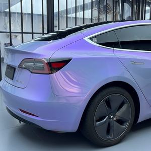 Película Protectora de Pintura (PPF) ZIRUI de Alta Calidad para Tesla, Color Gris Encantador y Morado, 7.5mil TPU, 99% de Protección UV, 90% de Rechazo de IR, Autoregenerable, Garantía de 6 Años - Product Image 3