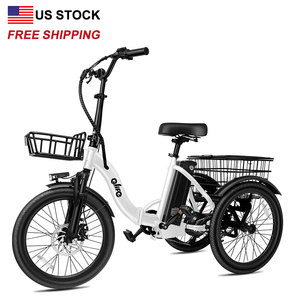 <span class=keywords><strong>Tricycle</strong></span> électrique Qlife Triker à 3 roues pour <span class=keywords><strong>adultes</strong></span> avec panier de rangement - Product Image 1