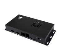 Boîtier en métal de qualité industrielle pour carte Raspberry Pi CM5 IO | Boîtier officiel du module de calcul 5 avec ventilateur de refroidissement actif