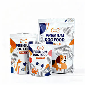 Sacos Plásticos Personalizados Reutilizáveis de 0,5kg 1kg 3kg 5kg para Ração de Gato e Cão Desidratada, Embalagem em Pouch para Ração de Furão - Product Image 1