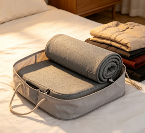 USB Charge Square Heat Seat <b>Pad</b> Filled With Soft Memory Foam 3 Heat Levels Massage <b>Pad</b> With Power Bank Pocket For Personal Care - Product Image 2