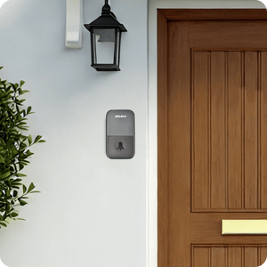 Aiben U199-BB longue portée murale enfichable 52 carillons 5 niveaux de volume fonctionnant sur piles bouton tactile sans fil sonnette de porte sans fil - Product Image 3