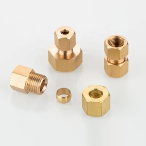 Conector de Compresión de Latón <span class=keywords><strong>para</strong></span> Tubos de 6-12 mm de Diámetro Exterior, Adaptador de Rosca Hembra G1/4, G3/8, G1/2, Ideal <span class=keywords><strong>para</strong></span> Líneas de Agua/<span class=keywords><strong>Gas</strong></span> y Sistemas de Humidificación - Product Image 4
