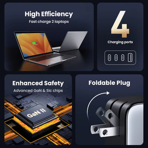 <span class=keywords><strong>Cargador</strong></span> GaN <span class=keywords><strong>UGREEN</strong></span> de 100 W con Enchufe Estadounidense, <span class=keywords><strong>Cargador</strong></span> USB C con Carga Rápida QC4.0 3.0 para Macbook, Laptop, Tablet, <span class=keywords><strong>Cargador</strong></span> Rápido PD para iPhone 15 14 - Product Image 3