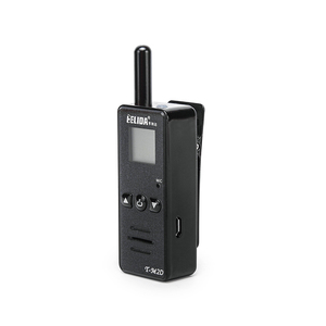 جهاز اتصال لاسلكي HLD 2 واط 3kmwalkie LCD راديو Ham مكبر صوت خارجي UHF-fay-mhz جهاز اتصال لاسلكي محمول - Product Image 1