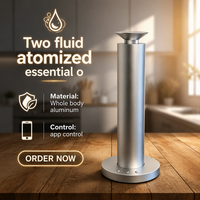 Diffuseur d'arômes commercial pour grands espaces, nébuliseur électrique, distributeur d'huiles essentielles de grande capacité, diffuseur d'air aromatique