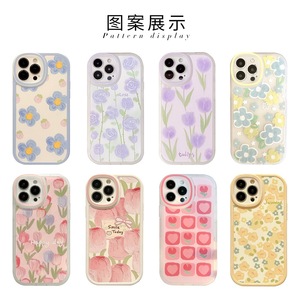 PH1114 fiore fragola 16 adatto per iPhone 15 Pro Max 11 custodia per telefono 14 protezione femminile XR 13 set <span class=keywords><strong>X</strong></span> sostituzione <span class=keywords><strong>capelli</strong></span> - Product Image 2