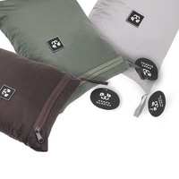 Peppy Buddies ultraléger résistant à l'eau réversible compressible couette couette chien sac de couchage lit