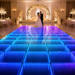 Baldosas LED para Pista de Baile con Control DMX512/Activación por Sonido, Clasificación IP67, para Decoración de Discotecas, Servicios de Alquiler para Fiestas de DJ - Product Image 4