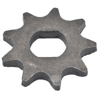 Engrenage de moteur électrique de type T8F ou 25H, pignon à 9 ou 11 dents, entraînement par chaîne, 8 mm 10 mm pour scooter électrique 500W 1000W, mini quad ATV
