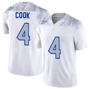 Maillots de football américain personnalisés pour hommes, style Buffalo Rivalries, brodés, uniformes adultes, broderie discrète, vente en gros - Product Image 4