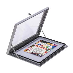 Tốt Bán Gỗ Khung Bảng Thông Báo Hiển Thị Trường Hợp Văn Phòng Và Trường Học Nút Chai/Cảm Thấy Pin Hội Đồng Quản Trị Bảng Tin - Product Image 2