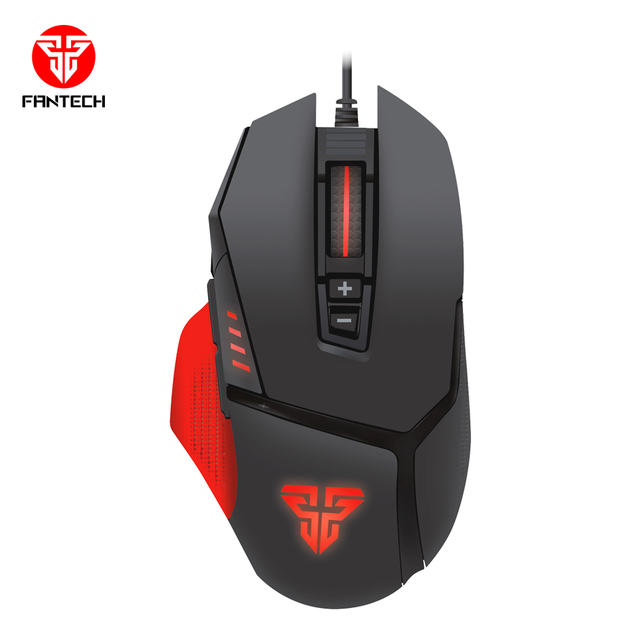 High Quality Fantech Pixart 3325 Sensor 10000 DPI Gaming Mouse X11RGB Lighting for Professional Computer Gamer