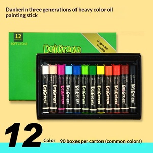Crayons à huile Dankerin Three Generations Heavy Color, ensemble de 12/24/36 couleurs, <span class=keywords><strong>pastel</strong></span> huileux doux - Product Image 6