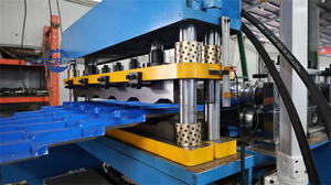 Máquina formadora de rollos de azulejos esmaltados de hoja de techado de metal popular - Product Image 3