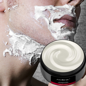 Gel hydratant doux et lissant <span class=keywords><strong>pour</strong></span> la <span class=keywords><strong>barbe</strong></span>, savon à raser naturel au bois de santal, crème à raser moussante <span class=keywords><strong>pour</strong></span> hommes - Product Image 4
