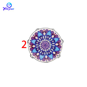 Hand <b>Drum</b> 8 Inches Portable Traditional Ethnic Style Decorative Performance Instrument for Children - Product Image 3