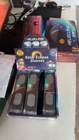 Lunettes en papier pour éclipse solaire certifiées CE et ISO, sûres pour l'observation directe du soleil, lunettes en papier pour l'éclipse solaire européenne