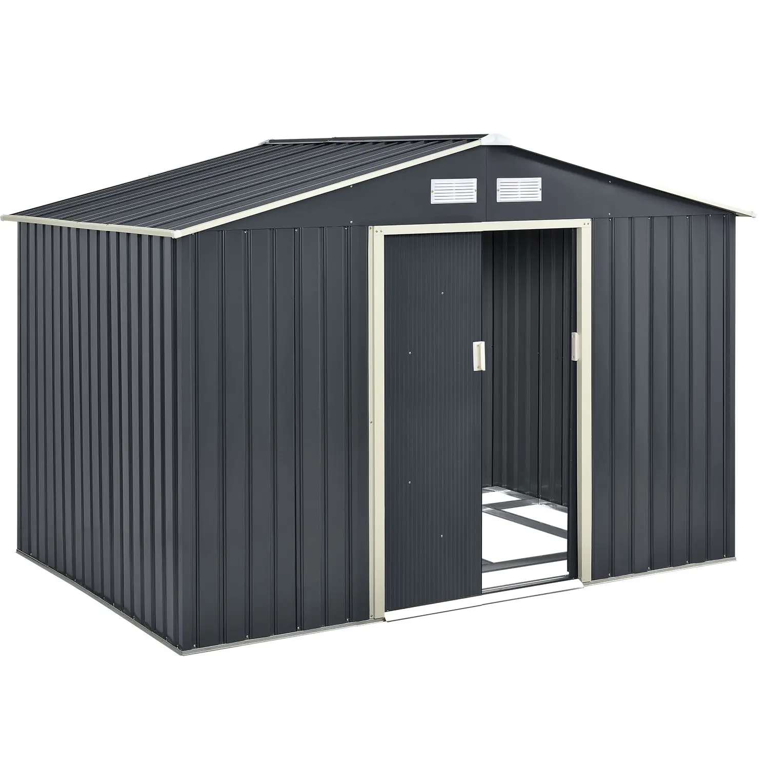 hot sale customize storage tool shed garden use black color high quality bike shed