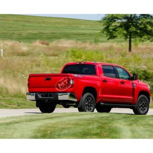 Protectores de esquinas del parachoques trasero para Toyota Tundra 2014-2019, protectores de esquinas del parachoques trasero con orificios. - Product Image 2