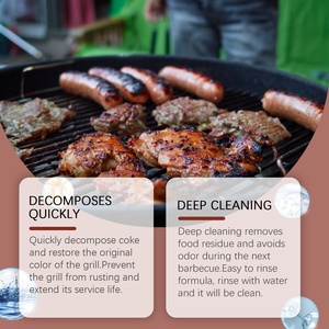 Vente flash Nettoyage doux Dégraissant Élimination des taches Nettoyage portable du rack de <span class=keywords><strong>barbecue</strong></span> Vaporisateur - Product Image 2