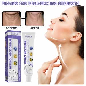 Crème hydratante anti-rides à l'acide hyaluronique, vitamine et rétinol, crème raffermissante au rétinol et peptides pour le cou - Product Image 5