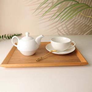 400ML 13.5OZ Bule Branco Pote De Chá De Porcelana e Chá para Um Conjunto Teacup e Pires Set Bules Set for One - Product Image 6