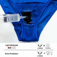 Maillot de bain menstruel une pièce OEM personnalisé, coupe haute, 4 couches, anti-fuite, séchage rapide, pour femme