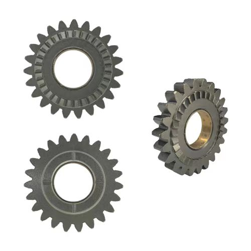 Motorcycle accessory starter shaft gear (silent) uses 20CrMn Ti material, suitable for models YBR125 K, 08/XT Z125 K,08-16