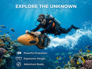 Propulsor Subacuático Gliway, Scooter Submarino, Impulsor Subacuático Impermeable para Natación, Buceo y Snorkel - Product Image 4