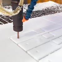 Plaques et Panneaux UHMWPE Résistants à la Température, Pièces CNC Colorées, OEM ODM, Plaque de Polyéthylène UHMWPE 2/3/10mm