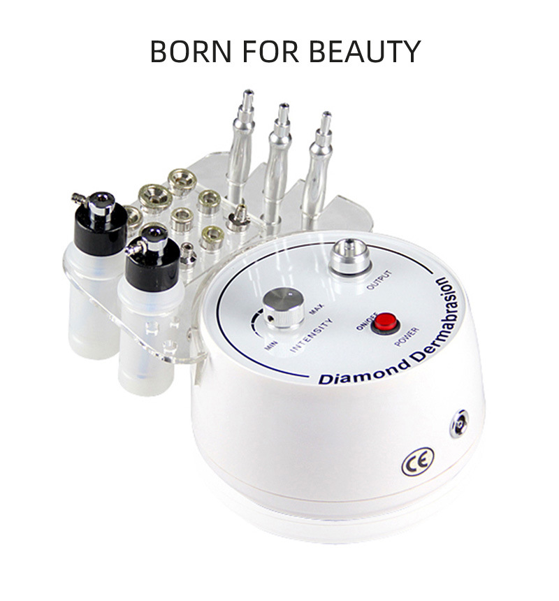 3 in1 Diamond micro dermabrasion Peel Machine wrinkle removal facial massage machine Removal Wrinkle skin peeling For SPA