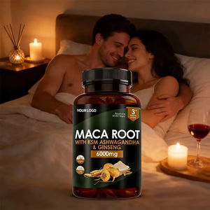 Cápsulas de Maca de Alta Calidad, Suplementos para Reforzar el Sistema Inmunitario, Cápsulas de Extracto de Raíz de Maca Negra, Cápsulas de Raíz de Maca Orgánica - Product Image 1