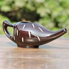 กระติกน้ำเซรามิกสำหรับล้างจมูก SENORAS สีขาว แบบกำหนดเองได้ เป็นมิตรกับสิ่งแวดล้อม สำหรับโยคะ โปรโมชั่นราคาดี - Product Image 4