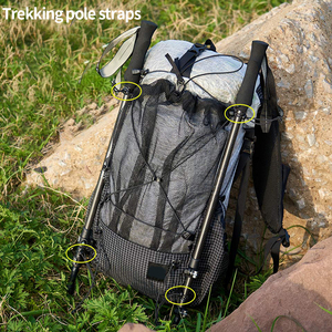 Mochila <span class=keywords><strong>de</strong></span> Montañismo Ultraligera y Resistente <span class=keywords><strong>de</strong></span> 690g, 40D Silnylon, Impermeable, 38L <span class=keywords><strong>de</strong></span> Gran Capacidad, con Almohadilla <span class=keywords><strong>de</strong></span> Protección Lumbar - Product Image 4