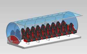 Banquillo de Lujo de 2 Niveles para Fútbol - Asientos VIP en el Estadio y Banca para Jugadores para Campos de Fútbol Profesional DPY-S - Product Image 5