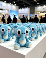 Boneka Plush Lucu Karakter Berbulu Lembut untuk Pajangan Kamar Tidur, Hadiah Ulang Tahun Anak, Boneka Plush untuk Waktu Bermain