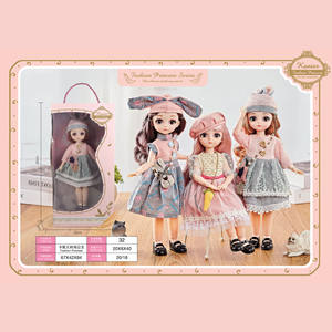 Nuovissime <span class=keywords><strong>Bambole</strong></span> di Moda da 31 cm (12 Pollici) con 20 Snodi Mobili, Giocattoli in Plastica Stile Cartone Animato, Regalo per Ragazze con Vestiti Meravigliosi - Product Image 6